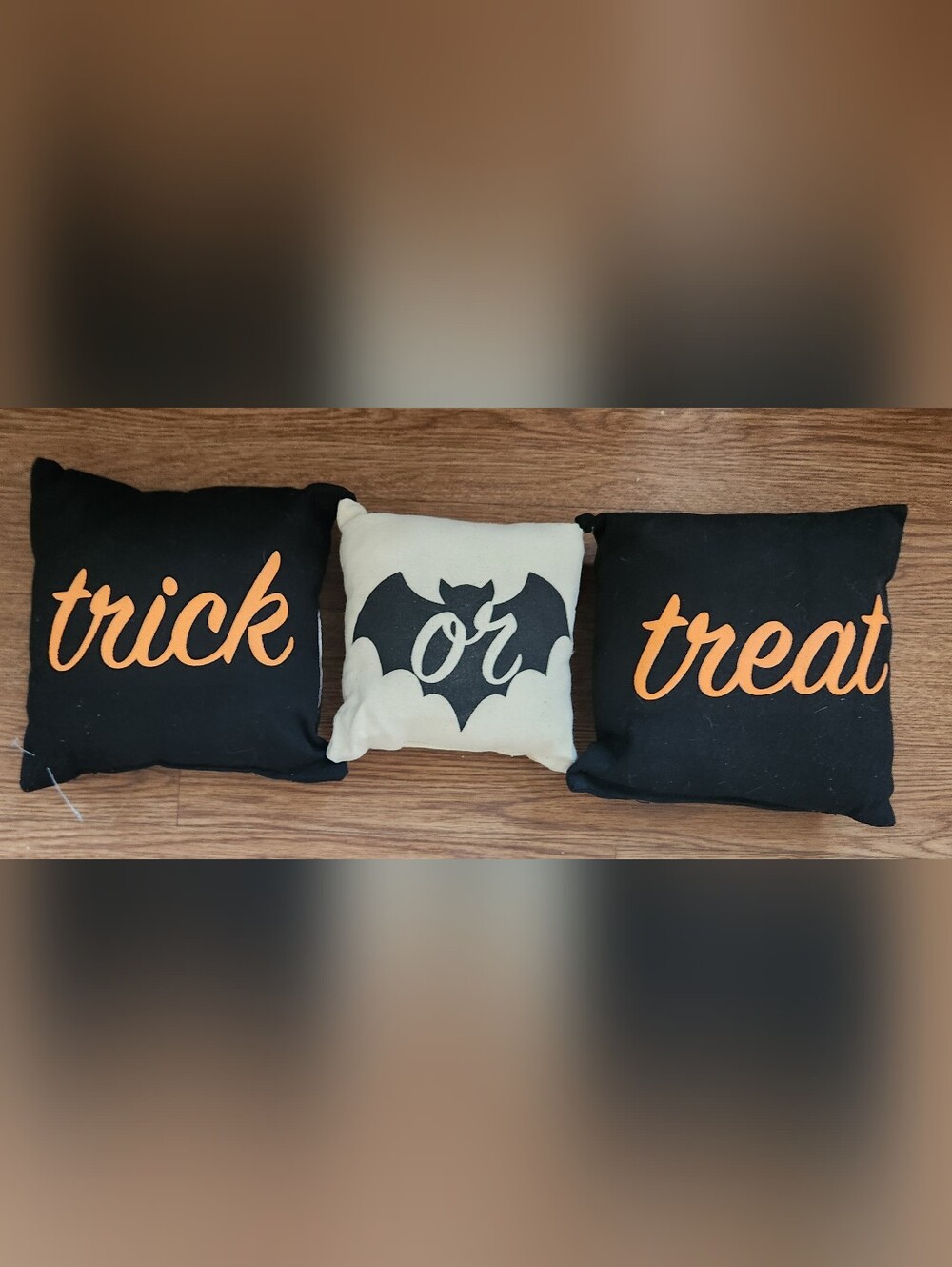 Black Bat Accent Pillow - Home Accents